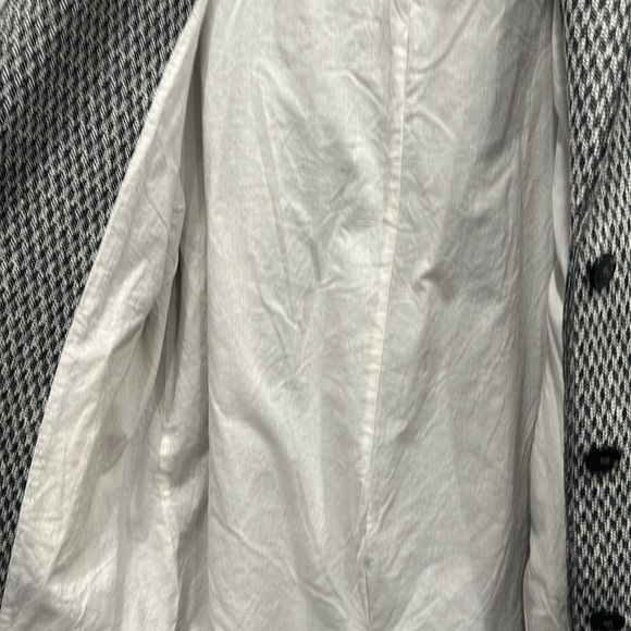 SWILDENS XXX 100% cotton button up coat jacket black and gray size 2 or medium - Picture 5 of 7